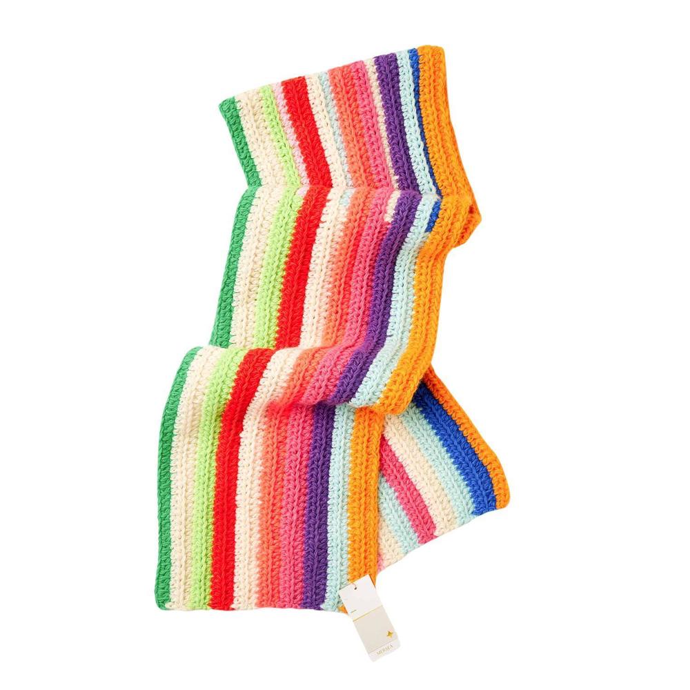 NEW MERSEA women's brigthside scarf in kaleidoscope